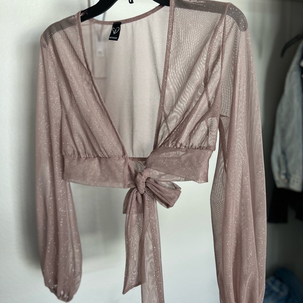 Sparkly blouse